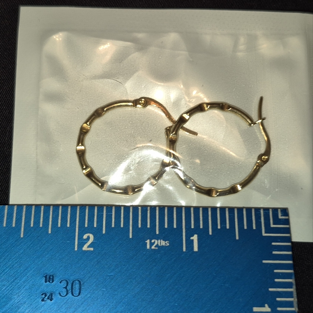 Gold Hoop Earrings
